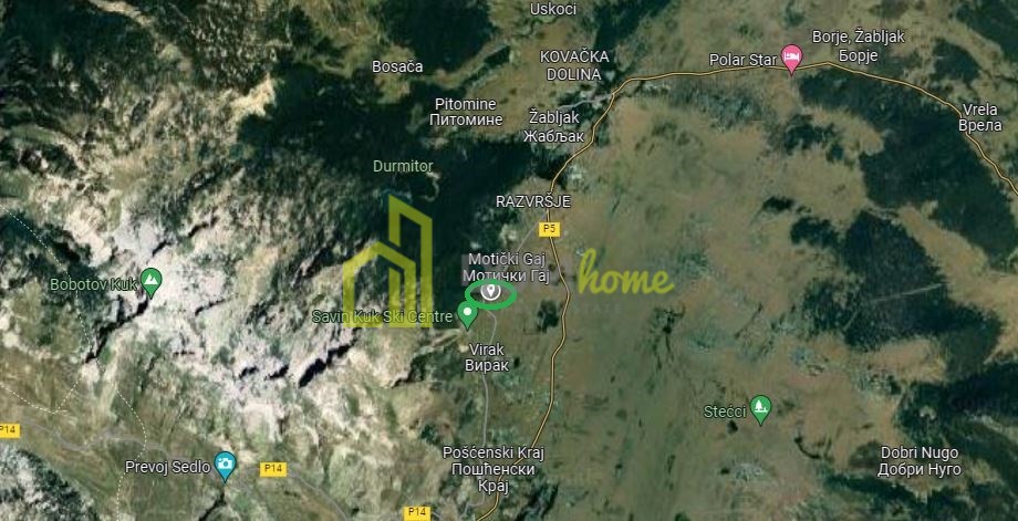 Plac 10261m2, Motički Gaj, Žabljak